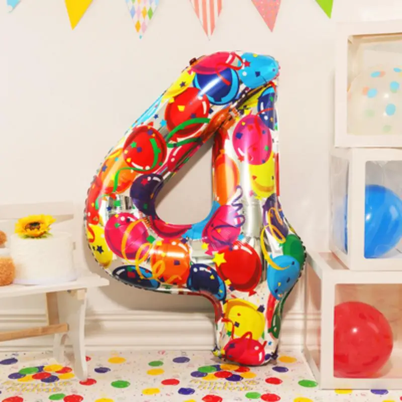 

Большие цифровые алюминиевые шары 40 дюймов