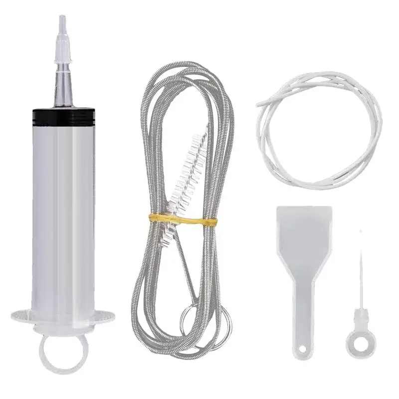 5 шт./компл. очиститель для сливного отверстия холодильника кухонный шприц шланг