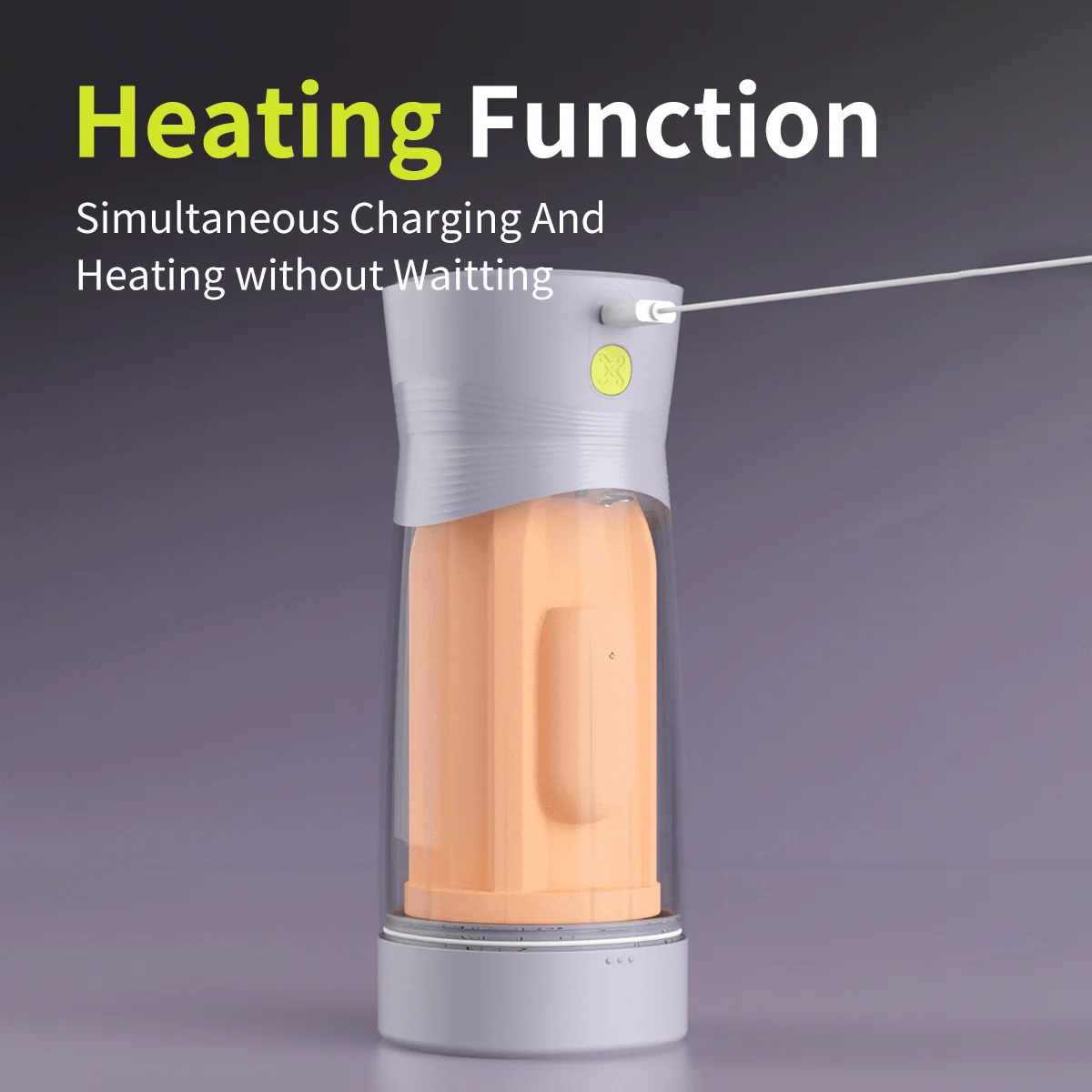 Электронная пневматическая чашка для мастурбации Jissbon
