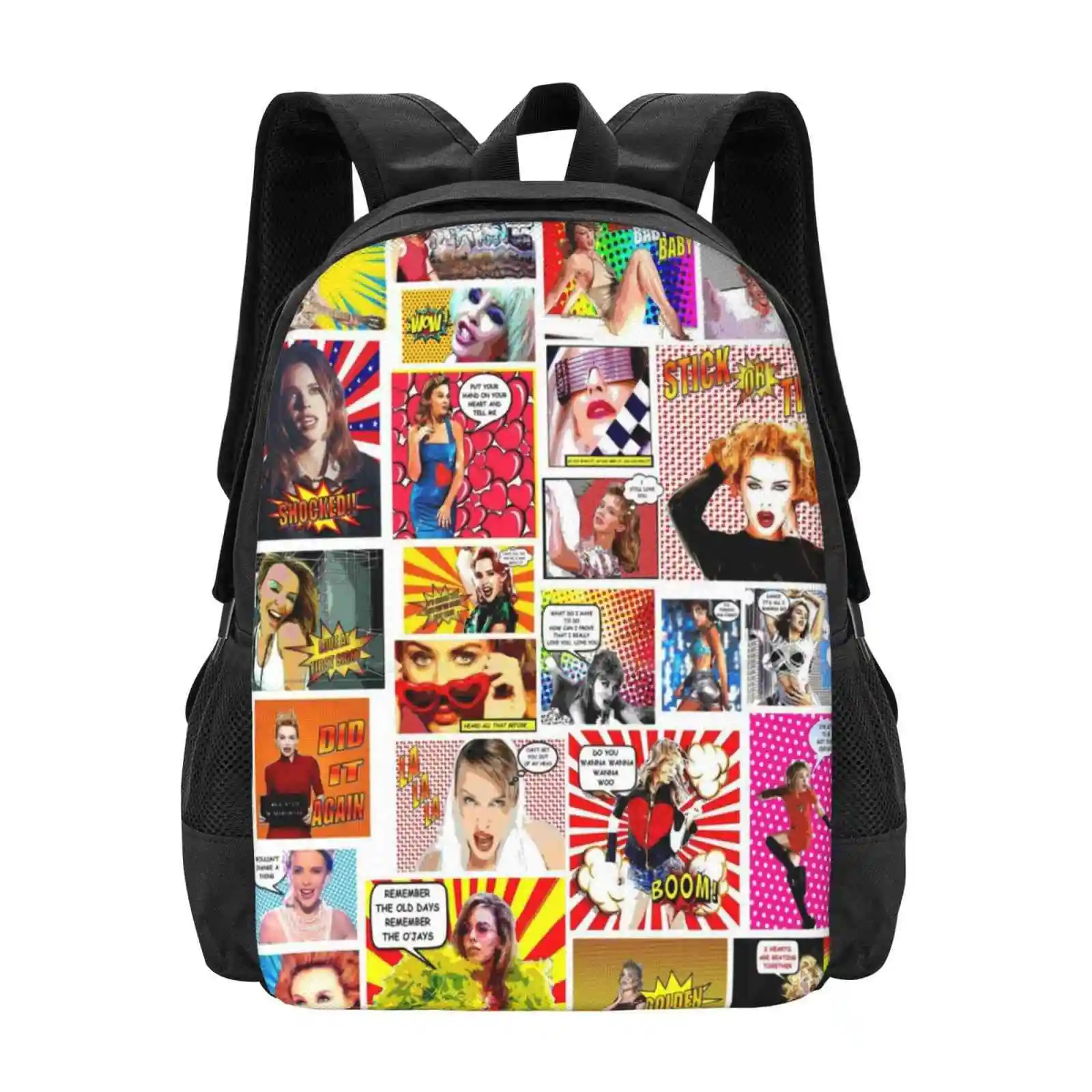 

Kylie Minogue.....Even More Pow Wow K30 Backpack For Student School Laptop Travel Bag Kylie Minogue