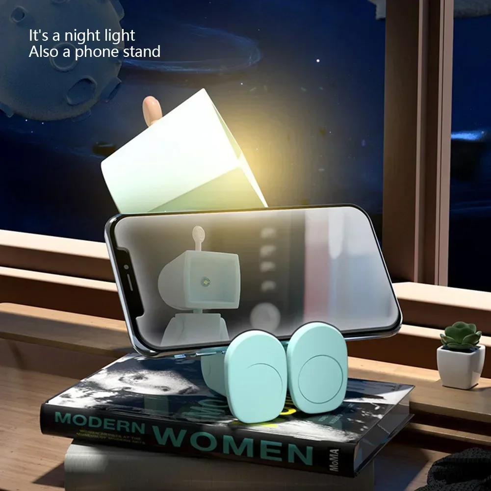 Светодиодные ночники магнитные ночные лампы на батарейках AG для детей украшения