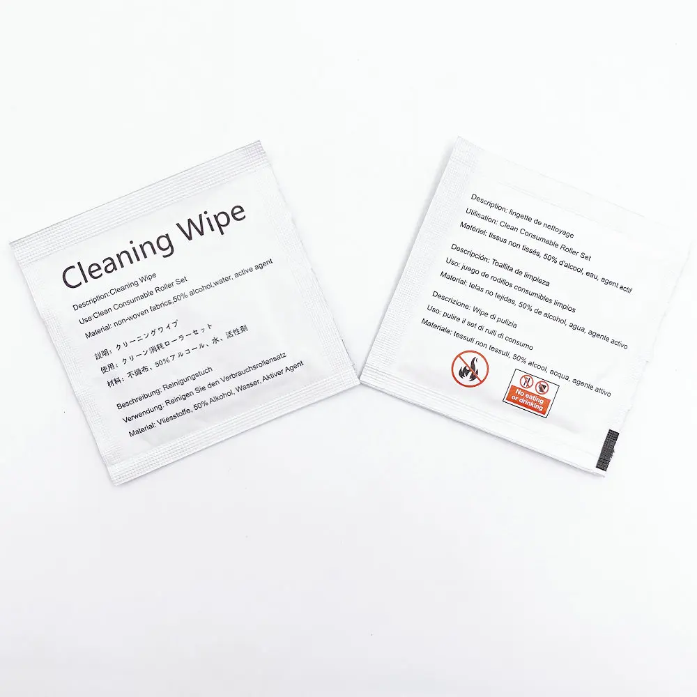 

100X PA03950-0419 FI-C100CW Moist Pre-Moist Moistened Cleaning Wipe Wipes 6x6cm Cleaning Supplies for Fujitsu Scanner Consumable