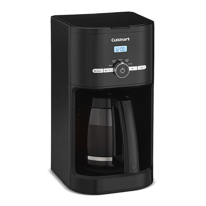 

Cuisinart 12 Cup Classic Programmable Coffeemaker, Black, DCC-1120BK