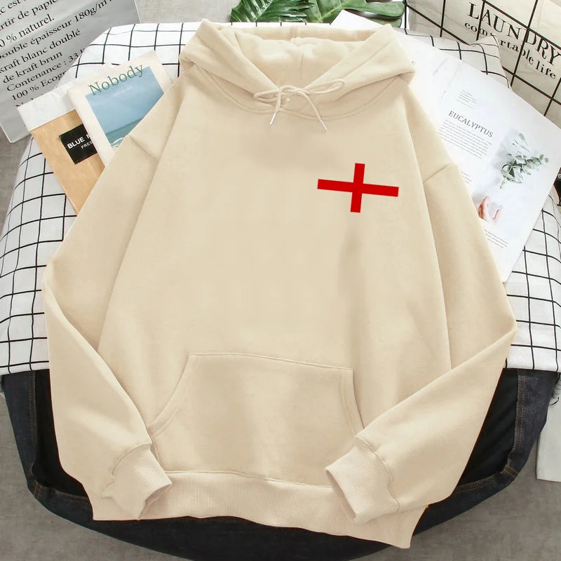 

England hoodies female hip hop Korea y2k aesthetic printed female hoody hoddies harajuku Korea