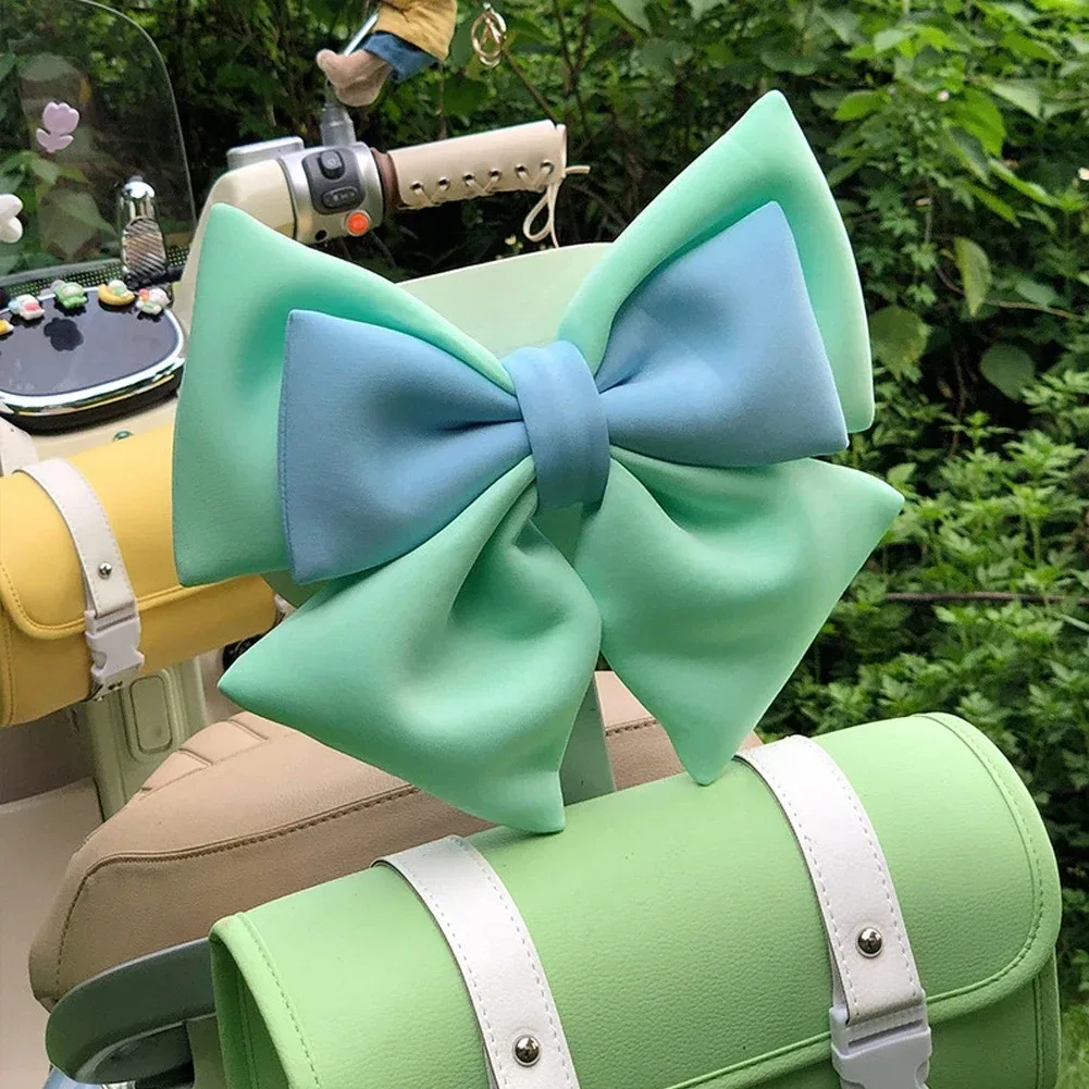 Кузов автомобиля с бантом мотоциклетный шлем украшение двухцветный бант