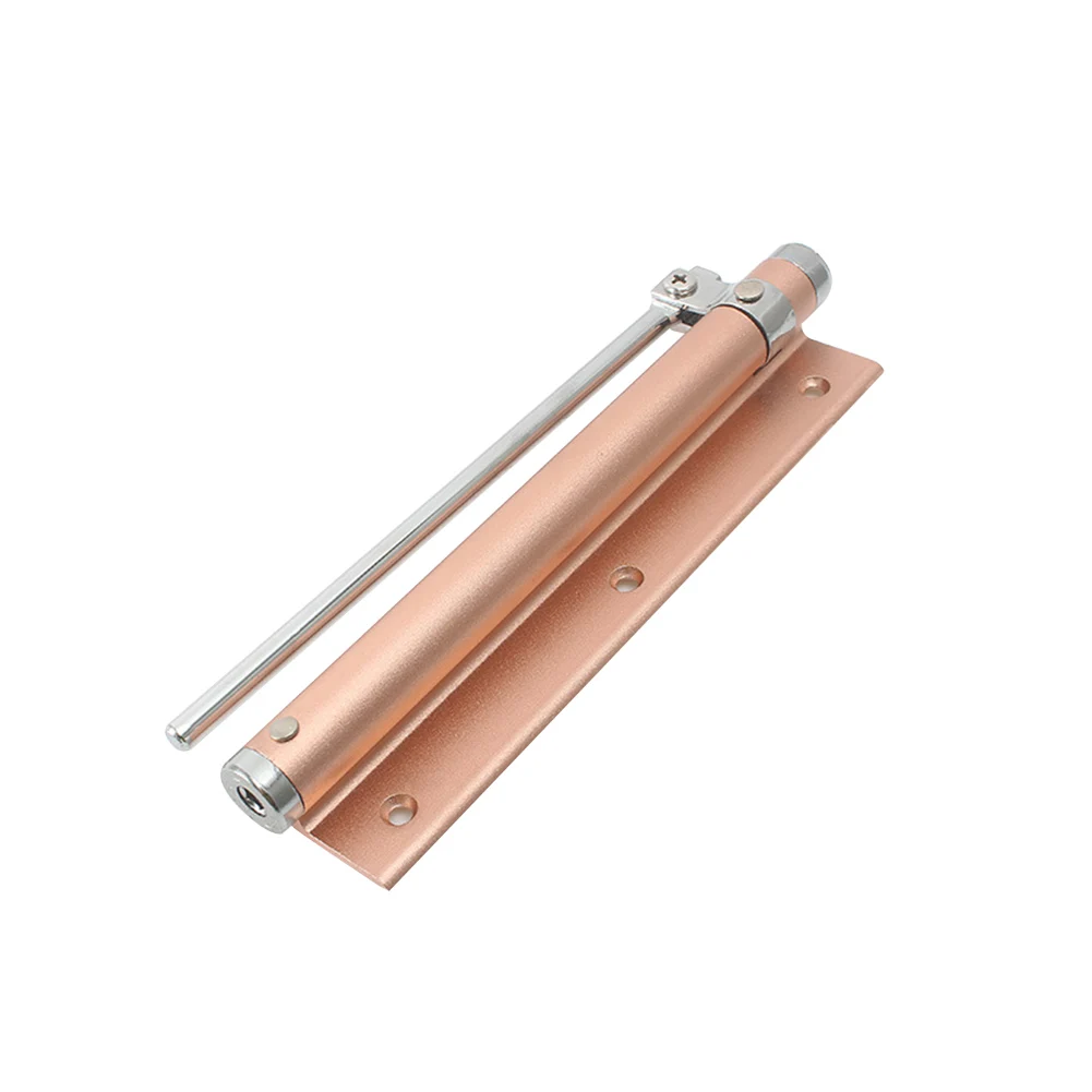 

Spring Loaded Indoor Gate Automatic Door Closer Security Durable Aluminum Alloy For Residential Office Low Noise Home Hardware