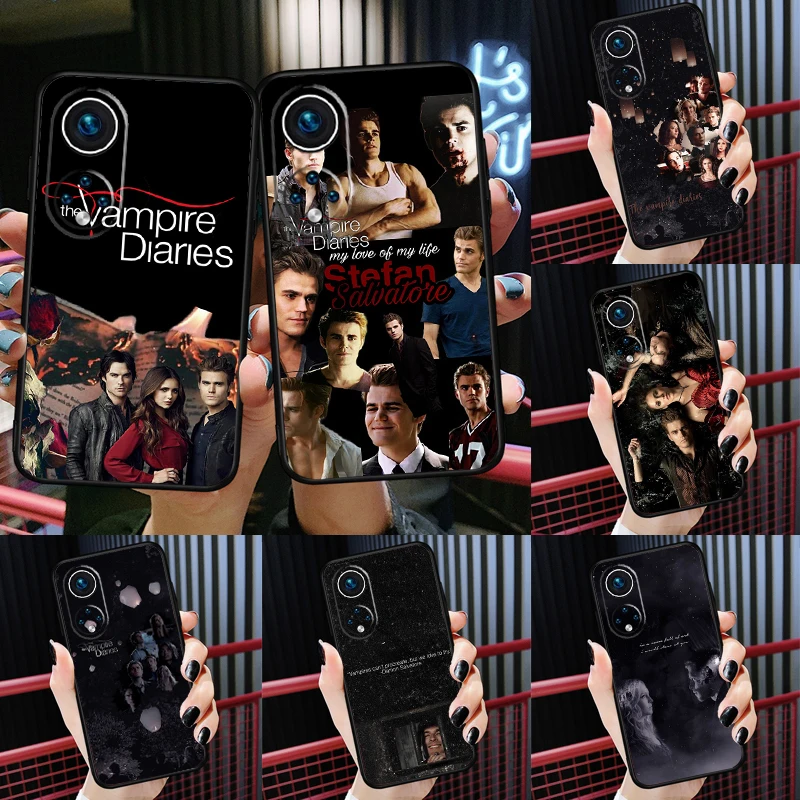 

Stefan And Damon the Vampire Diaries For Huawei P20 P30 P40 P50 Pro Lite P Smart Z 2019 Nova 9 Nova 5T Case For Honor 50 Cover