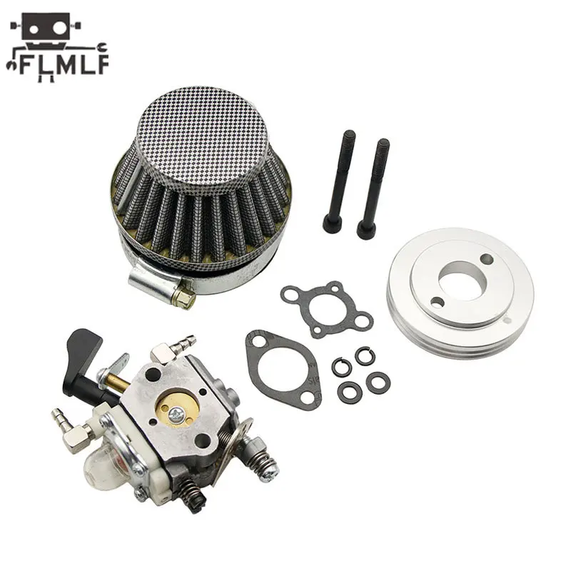 Rc-Auto-Luftfilter + Vergaser + Kraftstoffleitung des 23CC ~ 58CC-Motors für 1/5 Hpi Rofun Km Rovan LT Baja FG ZENOAH CY RCMK GoPed Redcat – Detail 6