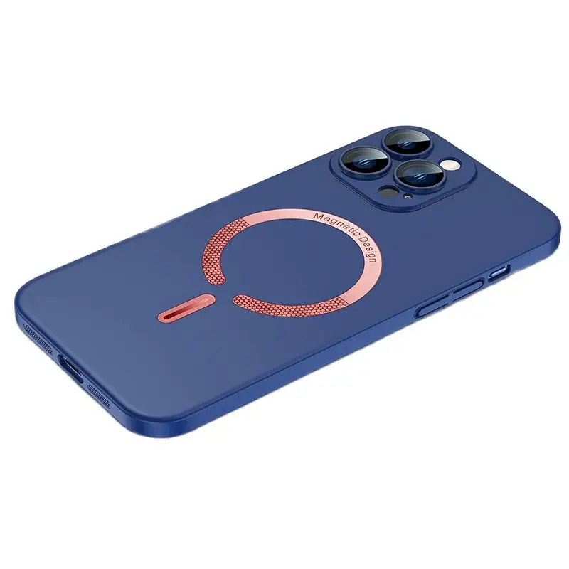 

Магнитный чехол Magsafe для беспроводной зарядки для Iphone 13 Pro Max 12, защитная пленка из закаленного стекла для объектива