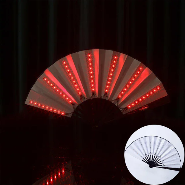 

Светящийся складной веер