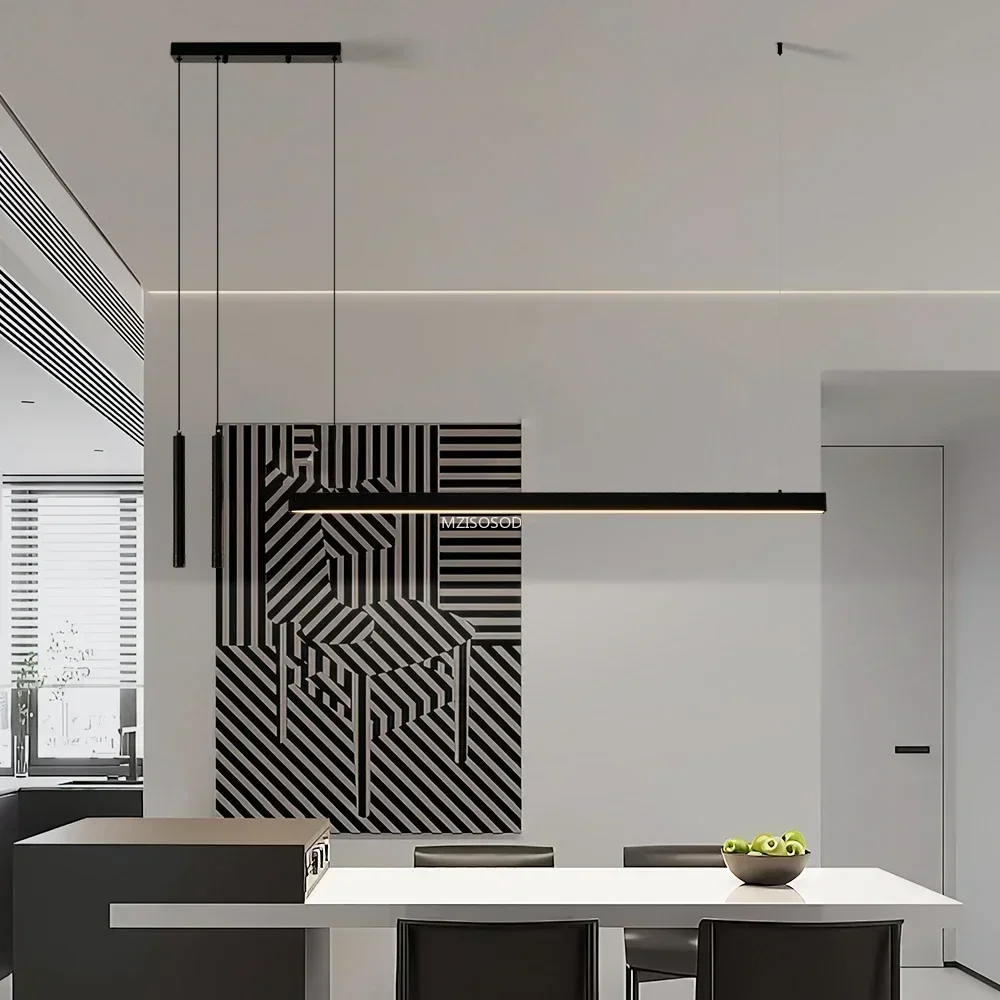 2024 минималистичные светодиодные подвесные светильники с регулируемой яркостью