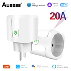 Умная розетка с Wi-Fi и монитором, 220 В, 20 А