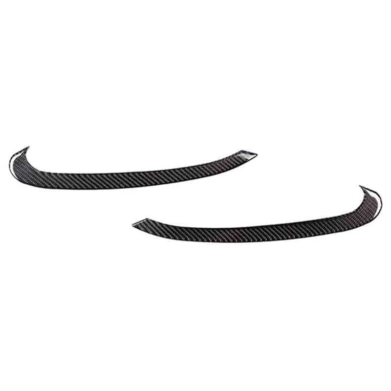 Автомобильные передние фары из углеродного волокна веки для бровей Обложка