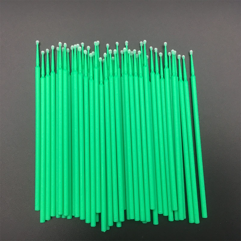 100 шт./упаковка гибкие зубные щётки-аппликаторы для бровей ресниц |