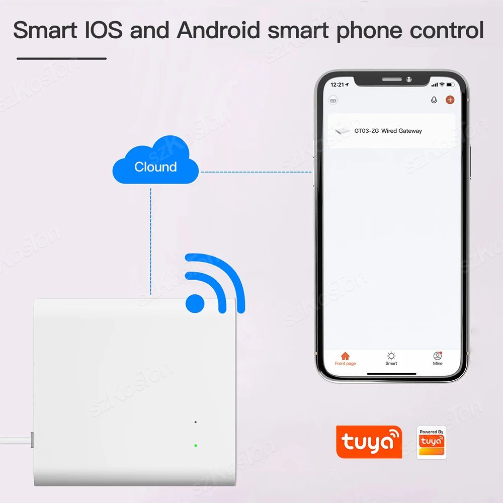 Рисунок 3 - Сетевой концентратор Tuya ZigBee Gateway