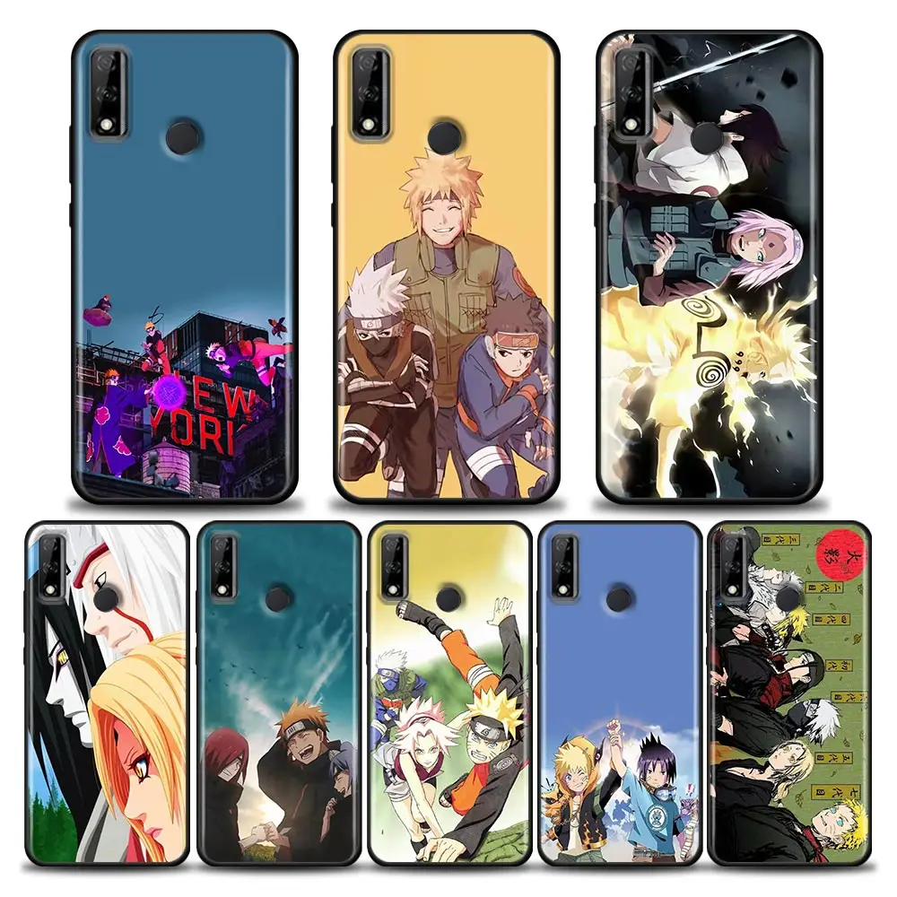 

Phone Case for Huawei Mate 40 10 20 Pro RS Case Y6 Y7 Y9 Y5p Y6p Y8s Y8p Y9a Y7a Silicone Luxury Japan Anime Naruto