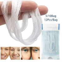 60120pcs no needle gold protein line absorbable anti wrinkle face filler lift firming collagen thread anti aging facial serum