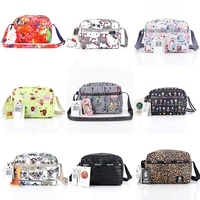 cartoon lesportsac totoro joint anime ladies casual versatile handbag hand embroidered denim tote bag messenger bag 2434 gift