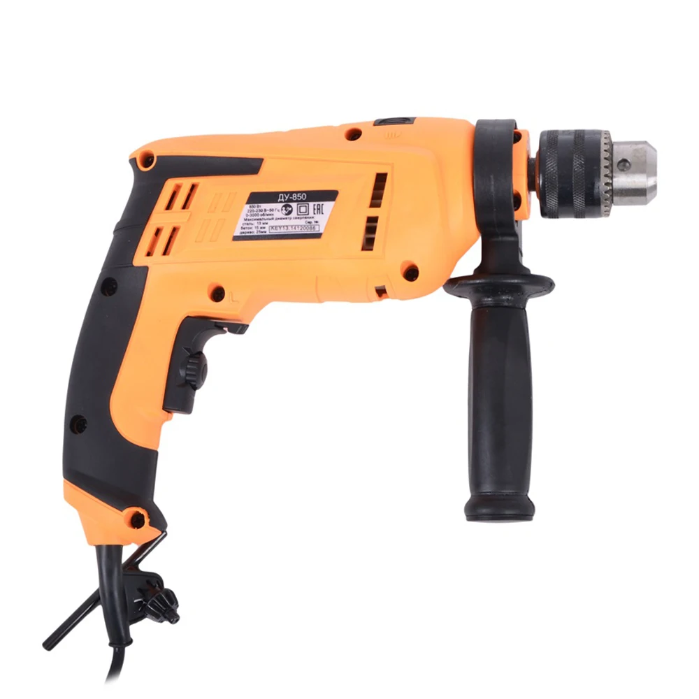 Дрель ударная ВИХРЬ ДУ-850(Мощность 850 Вт регулировка скорости надежный ключевой