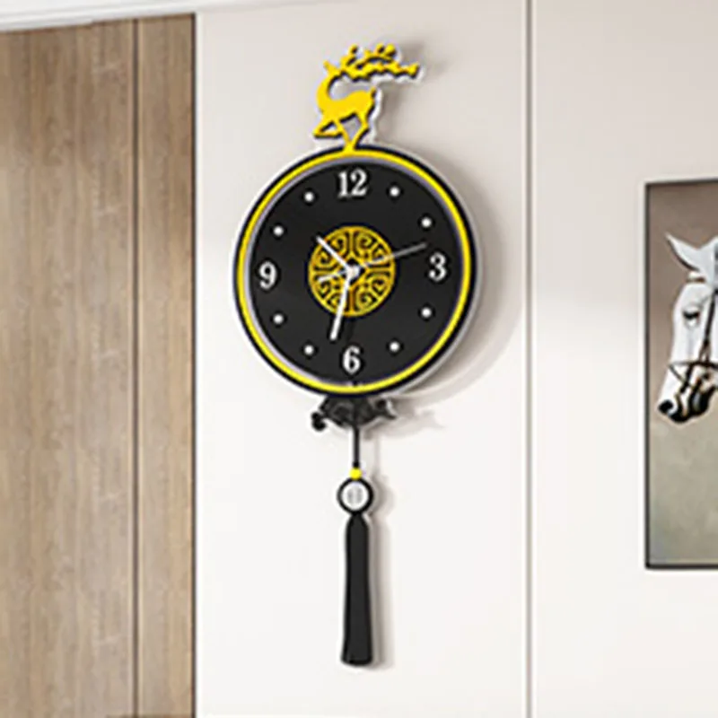 

Тонкие настенные часы большого размера на заказ, настенные часы с арабскими цифрами для подростков, украшение для дома WW50WC