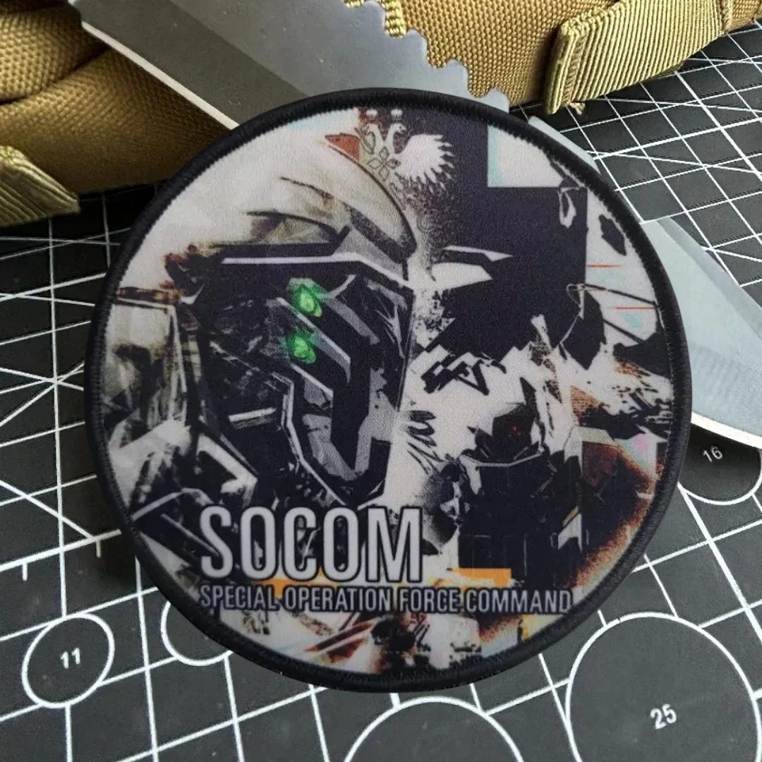 Для девочек Frontline Metal Gear Styled SOCOM Game GFL Аниме BOT Morale Тактические нашивки для одежды