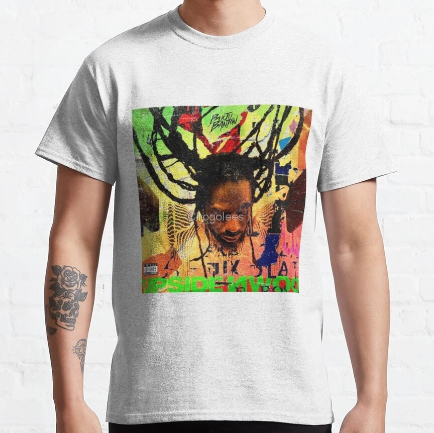 Мужская футболка Buju Banton 2020 женские и мужские футболки |