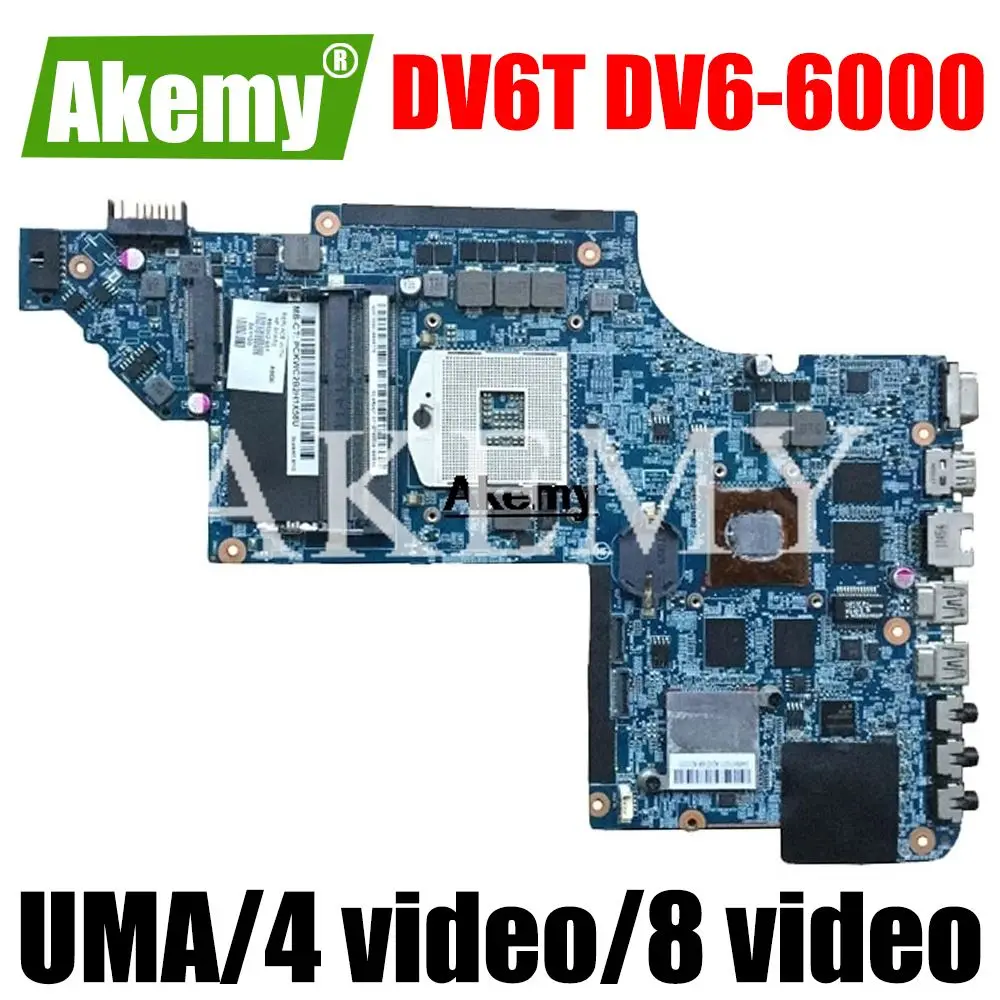 

For HP Pavilion DV6T DV6-6000 motherboard Series MainBoard 641485-001 665345-001 665342-601 Laptop Motherboard Full Tested
