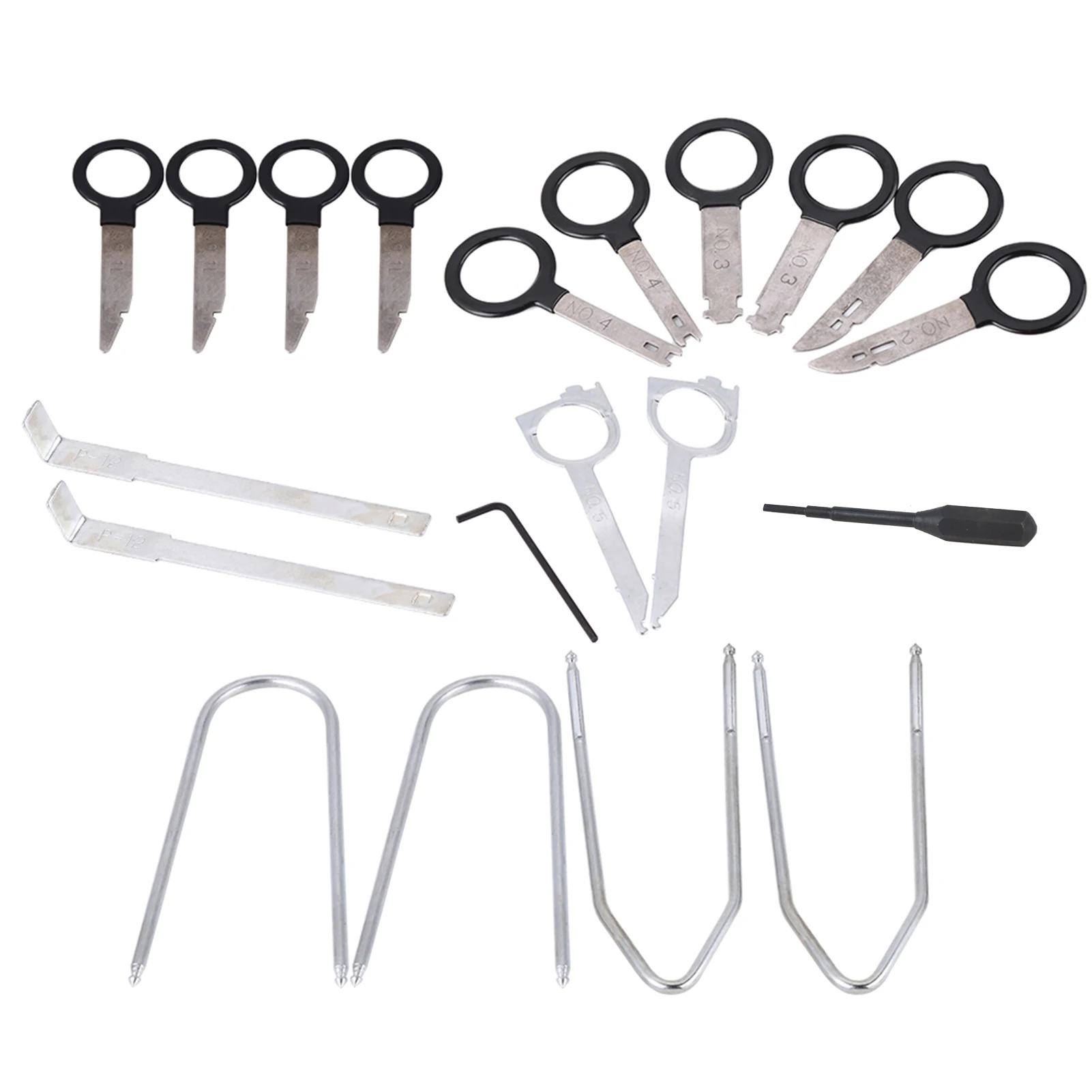 20 шт. универсальный набор ключей для снятия автомобильного аудио стерео радио