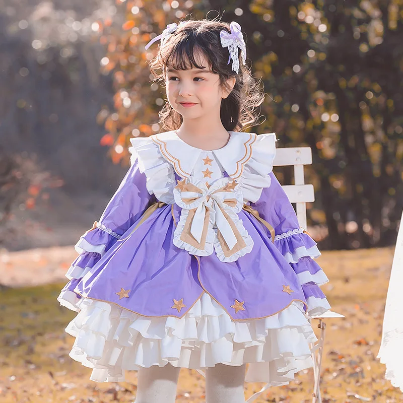 

Spring New Products Children's High Quality Factory Price Hot Sale Tutu Skirts Girls Lolita Princess Skirts