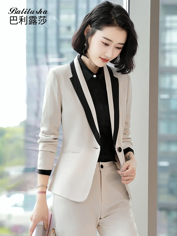 2023 New Spring and Autumn Guest look Suit set Women Casual Temperament Fashion British Sle Work Clothes Business Wear Adva...