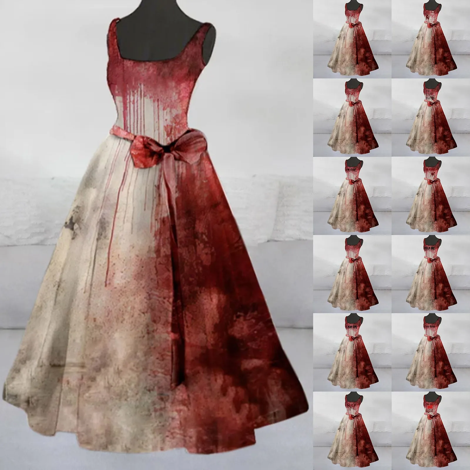 Женское винтажное вечернее платье Длинные приталенные платья без рукавов с