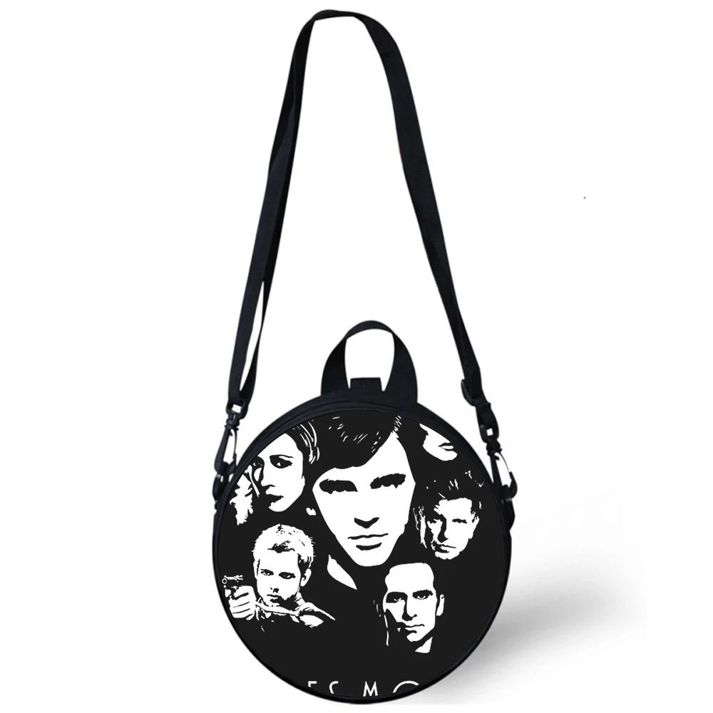 Bates Motel  Child kindergarten Bag 3D Print Crossbody Shoulder Bags For School Women Mini Round Bagpacks Rugtas Bag