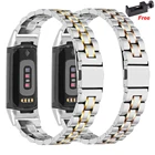 Новый ремешок Essidi 2022 для часов Fitbit Charge 5 4 3 2, браслет из нержавеющей стали, ремешок-петля для Fitbit Charge 3 se