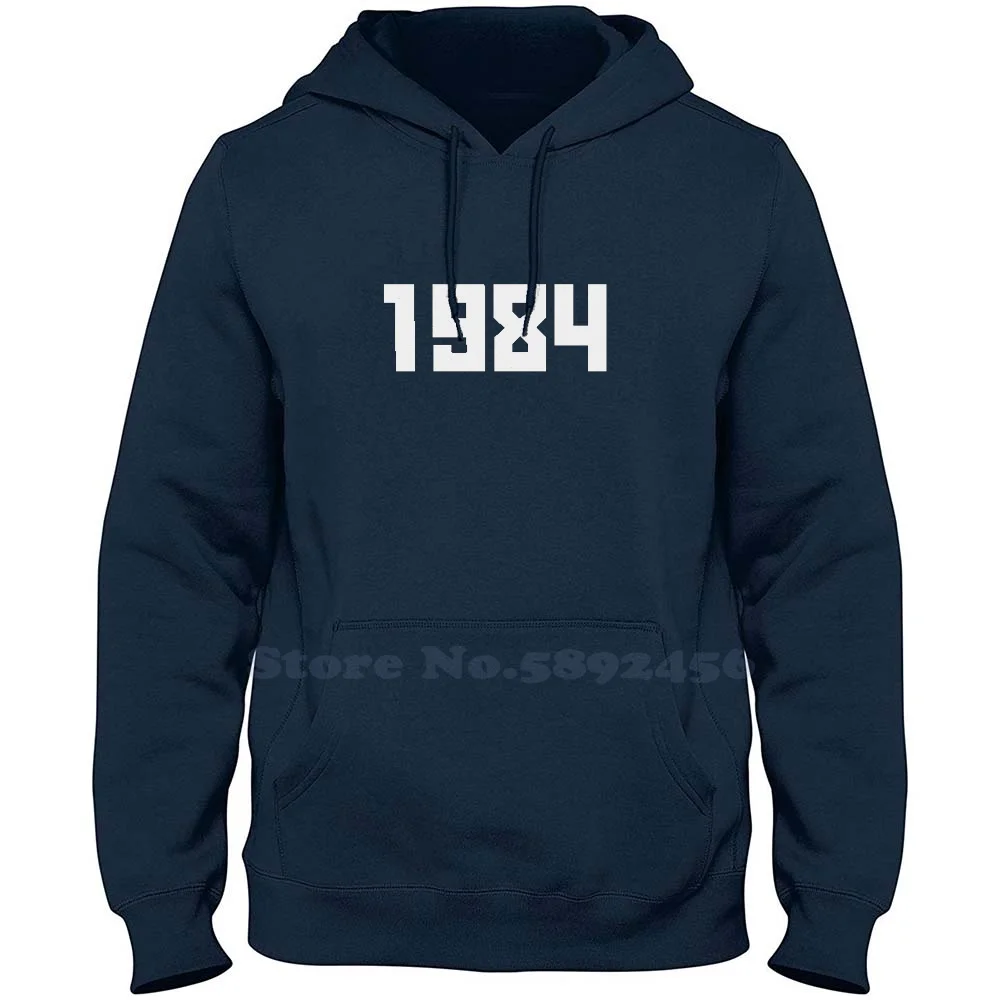 Худи Gosha 1984 из 100% чистого хлопка дизайнер орвелл Джордж орвеллианские книги