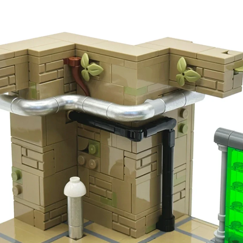 Звездная модель фильма Moc строительные блоки база Rebel Стратегический центр