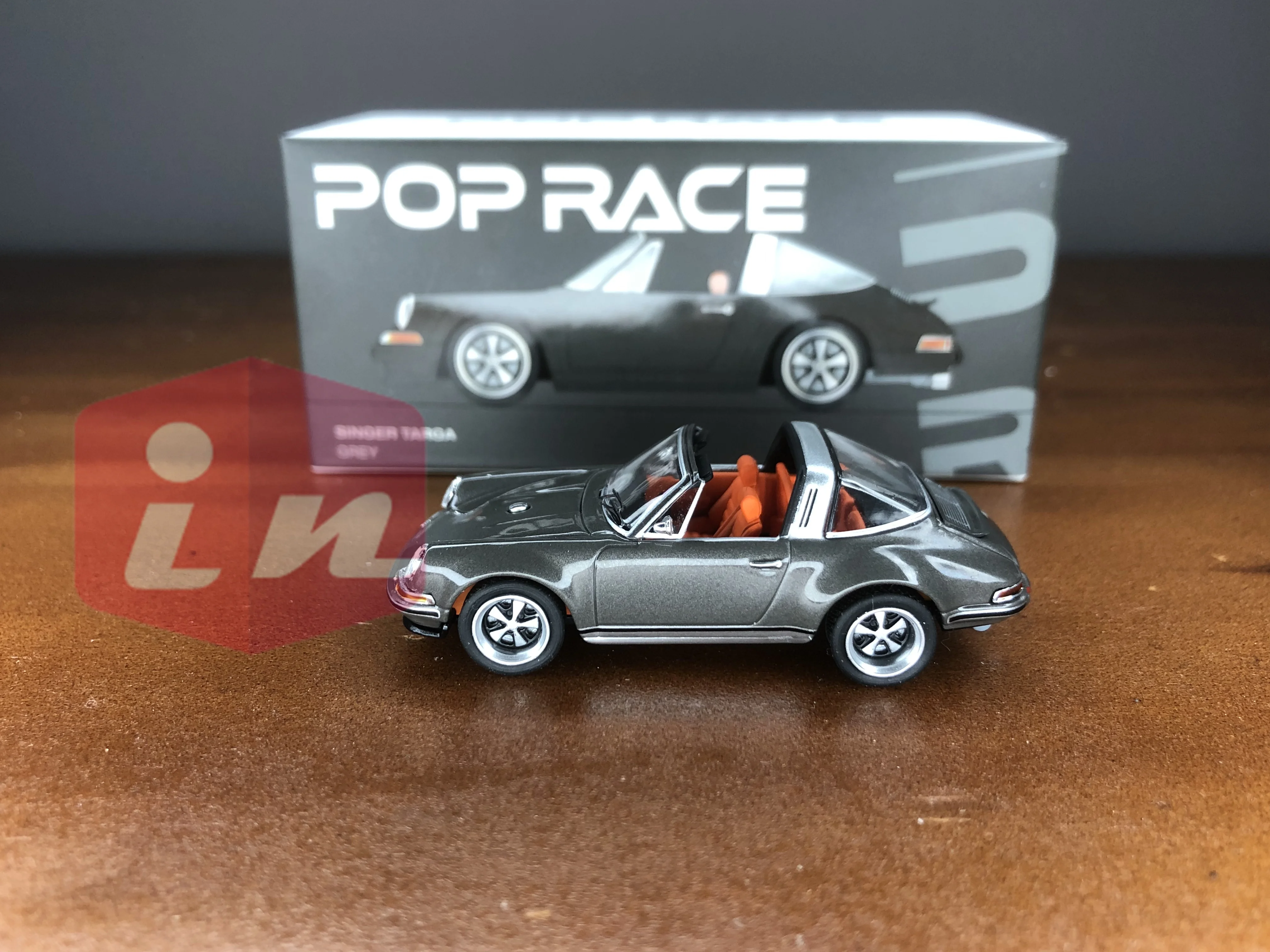 

Коллекционная модель автомобиля Poprace 1/64 Singer 911 964, лимитированная коллекция, хобби-игрушки