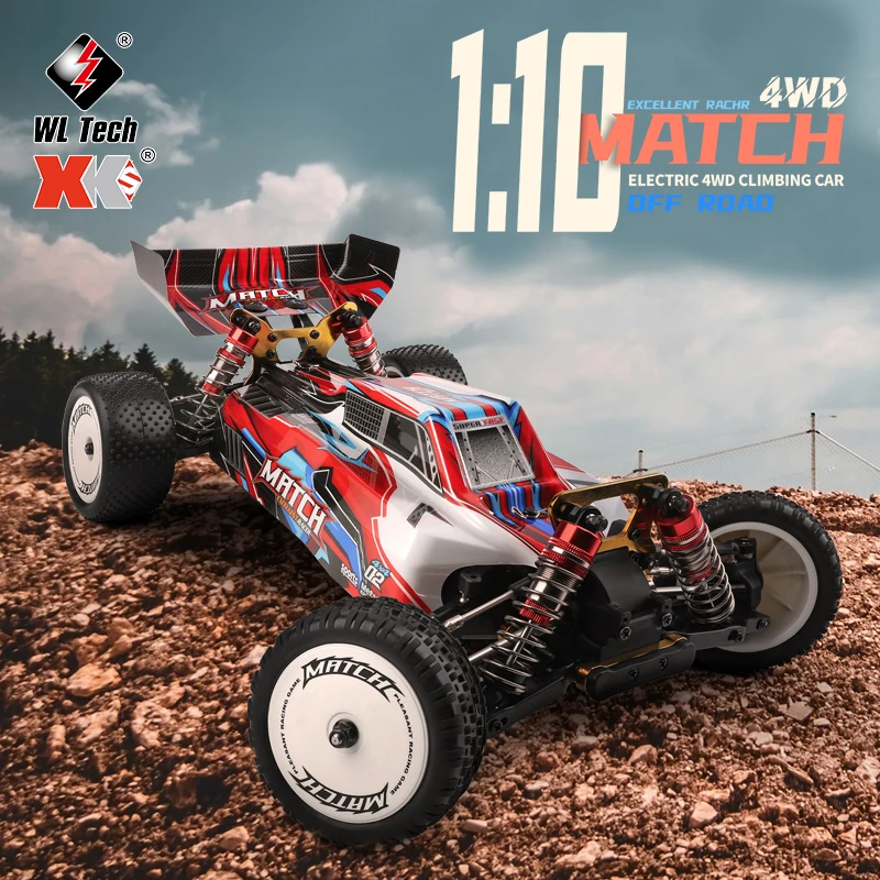 

WLtoys 104001 Rc Car Competition Brushless 60KM/H 45KM/H Metal Chassis 4WD Electric High Speed Drift Car Remote Control