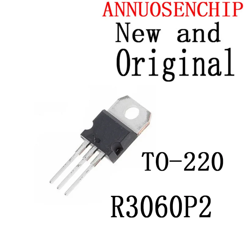 

Новые и оригинальные ISL9R3060P2 TO-220 600V 30A R3060P2, 10 шт.