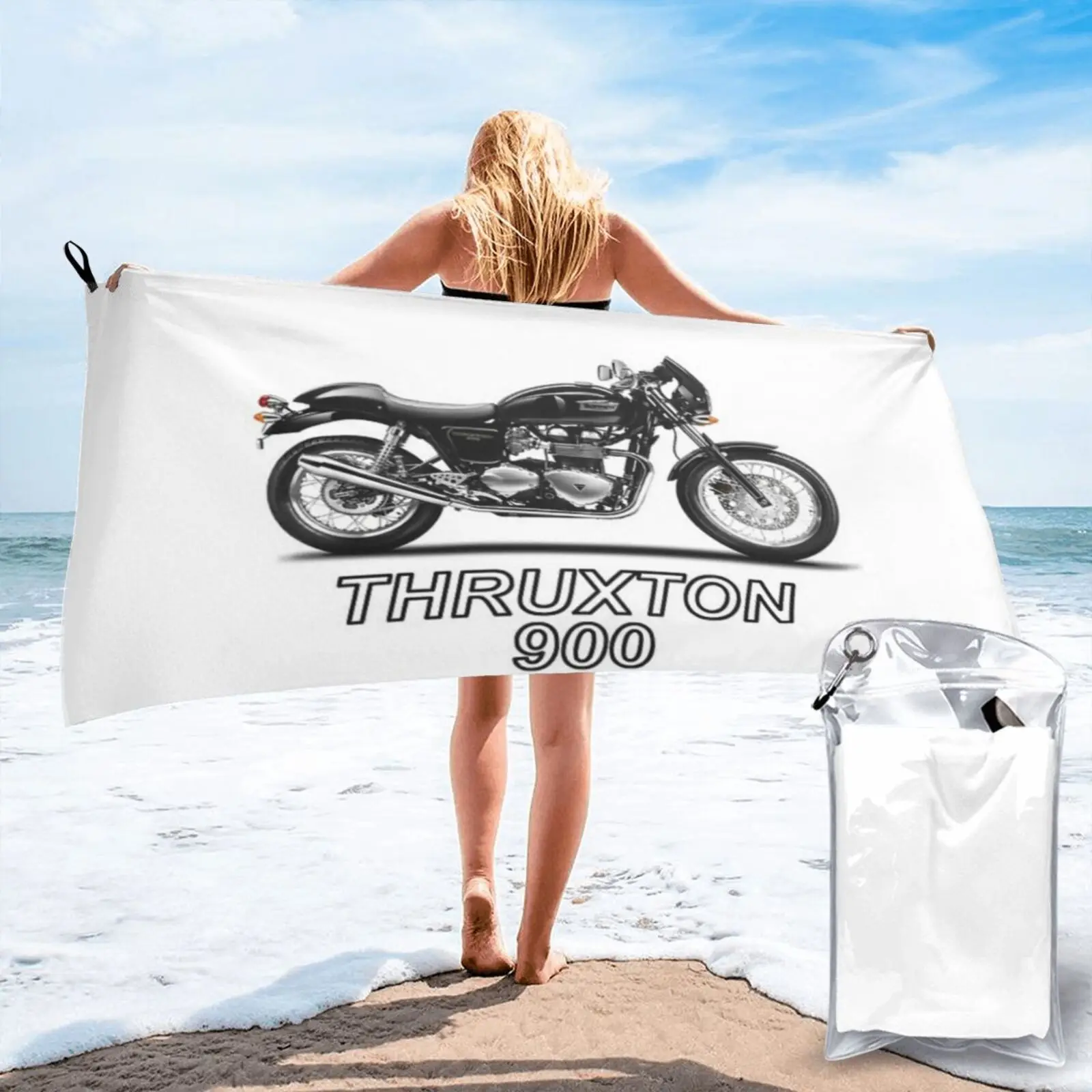

The Thruxton 900 Sauna Bath Towel Hand Towels Beach Mat Luxury Beach Towel
