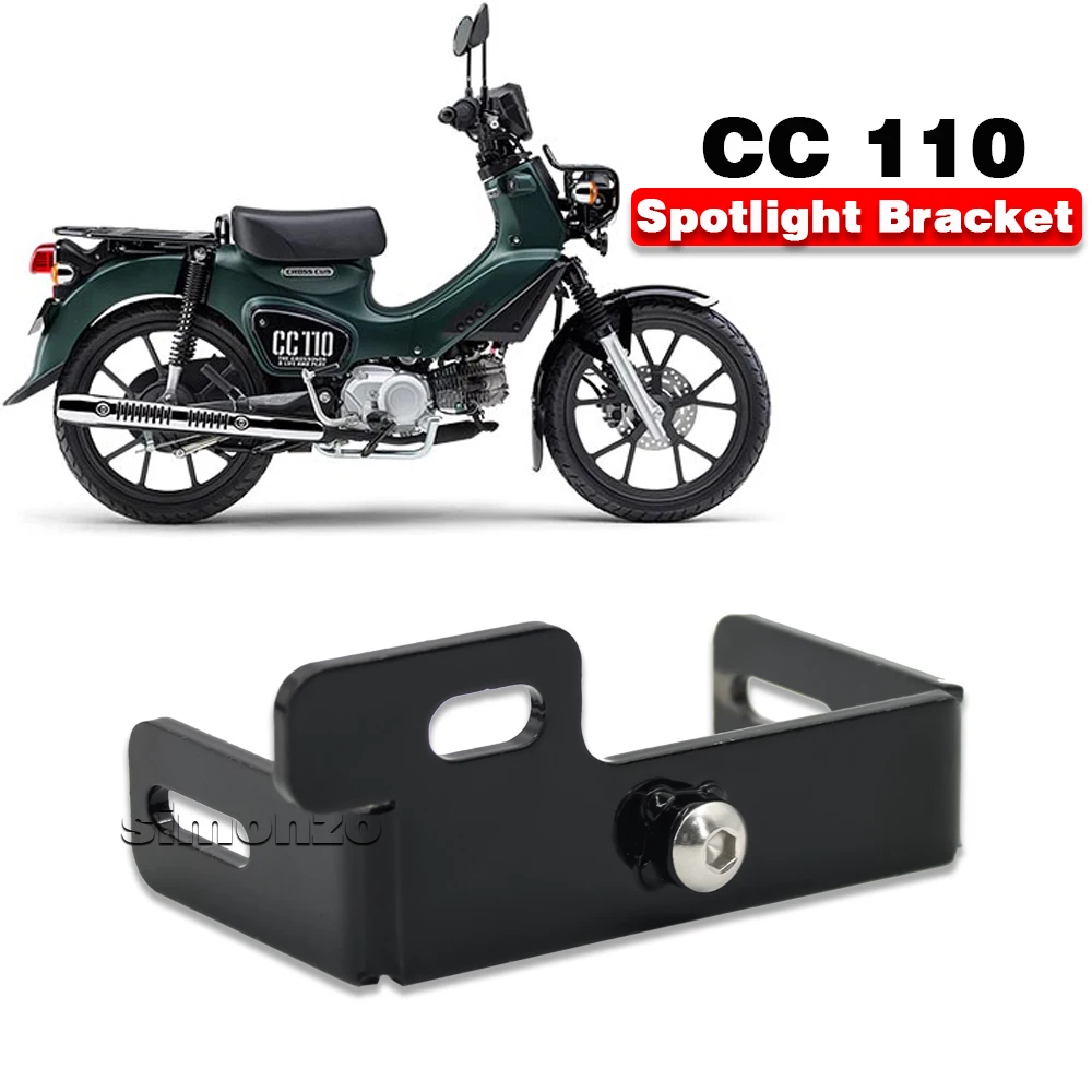 

For HONDA Cross Cub 110 Fog lamp Mount Spotlight Support Motorcycle Spot Light Auxiliary Bracket Fits CC110 Accessories