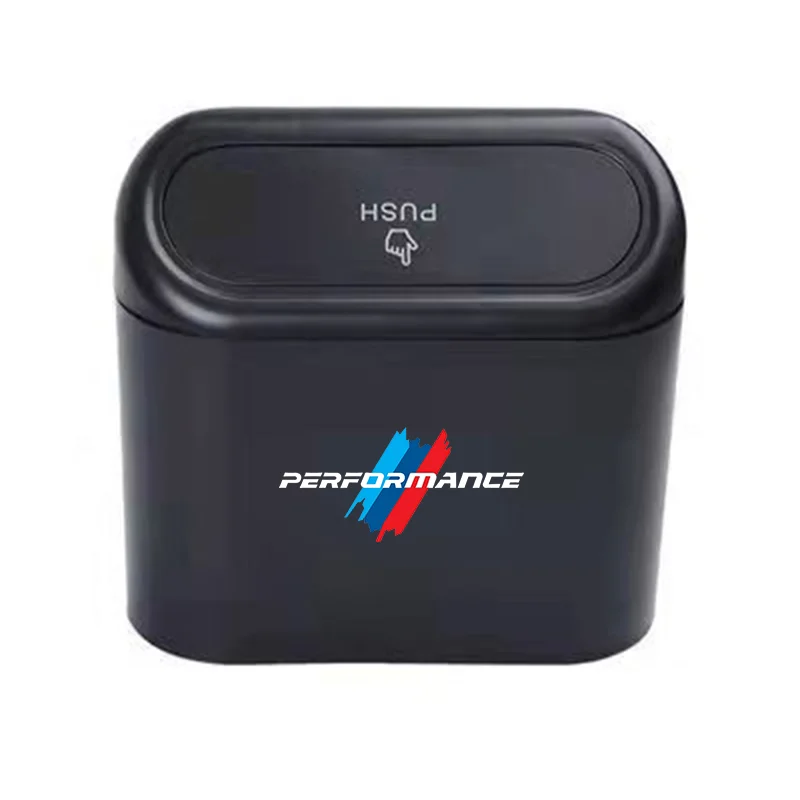 

Car trash can Bin hanging type vehicle pressing type trash can for BMW X1 X2 X3 X4 X5 X6 X7 E46 E90 E60 F10 F20 F30 E36 E39 E90