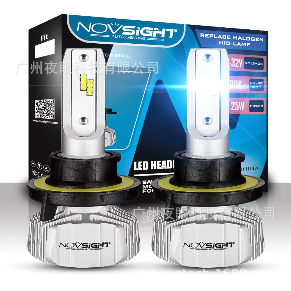 

Novsight 6500K 10,000LM 12V 50W New N15 Series Car Bulbs LED Headlights Car Headlights H13 9007 H4