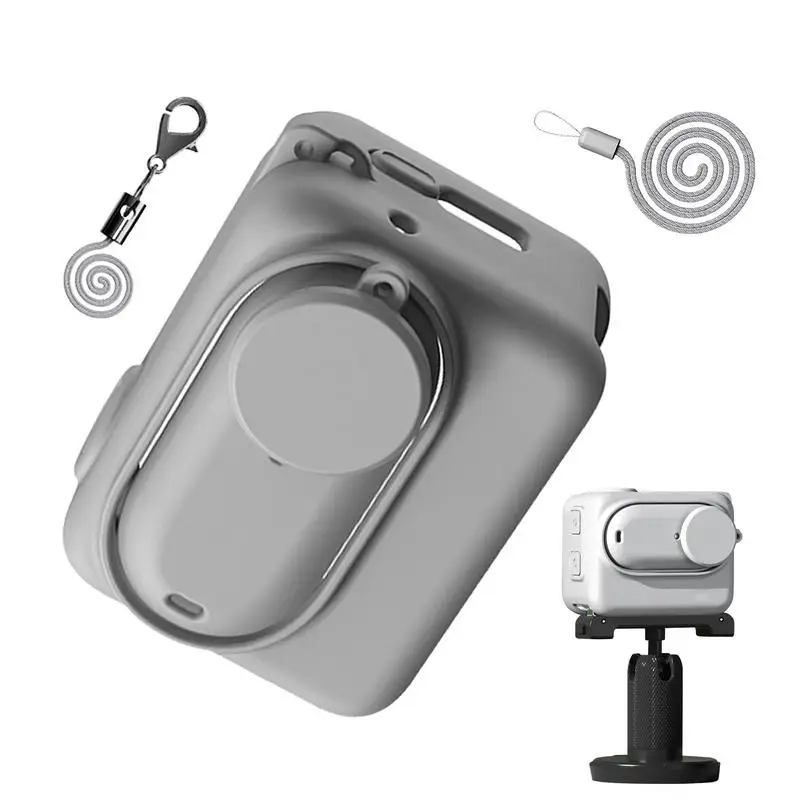 

Action Camera Protective Case Silicone Sleeve Cover For Insta360 GO3 Camera Protection Shockproof Scratch-Resistant Case For