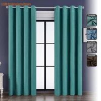 curtains for living dining room bedroom double sided cotton and linen curtains nano linen heat insulationsunscreen full shading