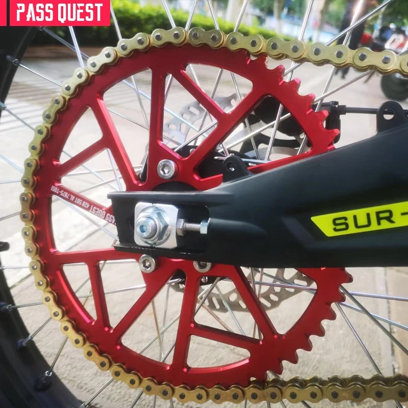 

PASS QUEST E-Bicycle 48T 52T 58T Motorcycle Sprocket for Sur-R0n Light Bee X S Off-Road Electric Bike Chainring