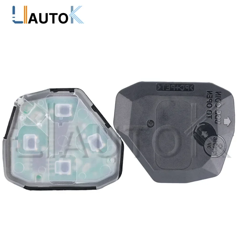 Фото Умный автомобильный ключ для Toyota Corolla RAV4 (Европа) 2006-2010, чип 11H29 ID67, 433 МГц, 2 кнопки, дистанционное управление №3