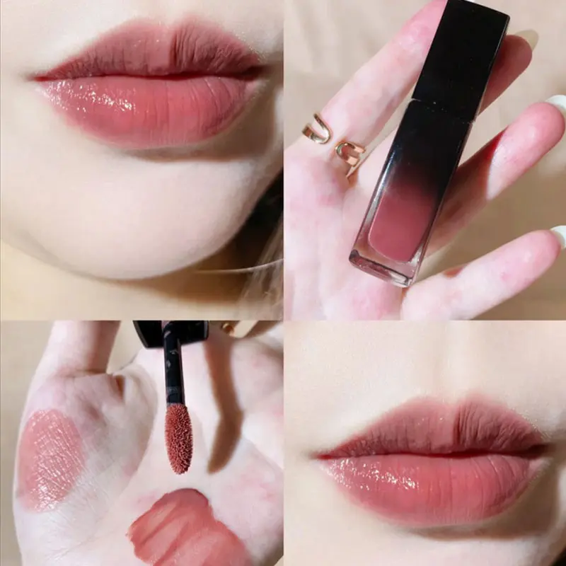 High Quanlity Liquid Lipstick Lasting Moisturizing Shine Lip Colour Red Nude Laque Shiny Lips Makeup |