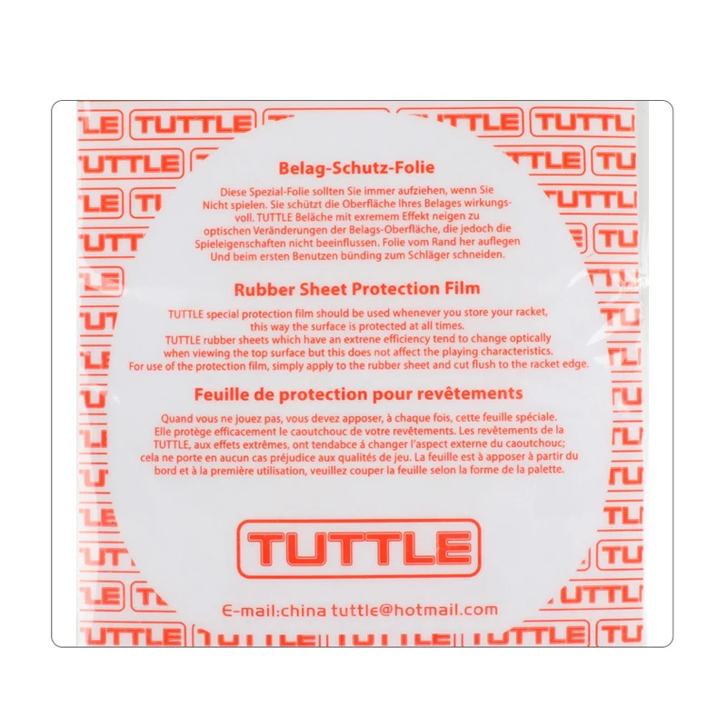 

1 шт., Защитная пленка для ракетки для пинг-понга