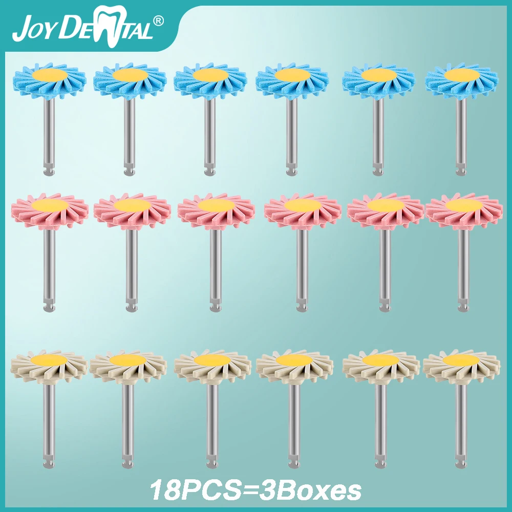 18 шт. = 3 коробки стоматологическое циркониевое полировальное колесо RA2 35 мм для