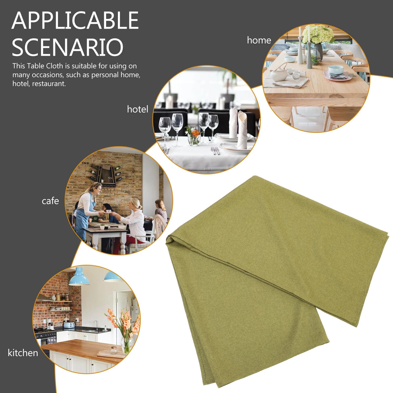 

Table Tablecloth Cloth Tablecloths Coloring Covering Elegant Modern Primitive Tea Party Farmhouse Dining Cover Fabric